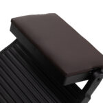 Fauteuil De Barbier Gabbiano Bruno Avec Cadre Noir Et Marron 8