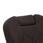 Fauteuil De Barbier Gabbiano Bruno Avec Cadre Noir Et Marron 10