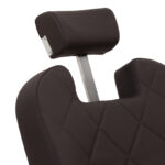 Fauteuil De Barbier Gabbiano Bruno Avec Cadre Noir Et Marron 11