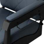 Fauteuil De Barbier Gabbiano Bruno Avec Cadre Noir Graphite 6