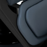 Fauteuil De Barbier Gabbiano Bruno Avec Cadre Noir Graphite 12