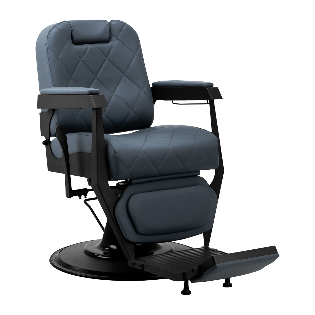 Fauteuil De Barbier Gabbiano Bruno Avec Cadre Noir Graphite Fauteuil De Barbier Gabbiano Bruno Avec Cadre Noir Graphite