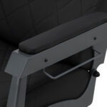 Fauteuil De Barbier Gabbiano Bruno Avec Structure En Graphite Noir 6