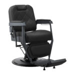 Fauteuil De Barbier Gabbiano Bruno Avec Structure En Graphite Noir