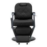 Fauteuil De Barbier Gabbiano Bruno Avec Structure En Graphite Noir 3