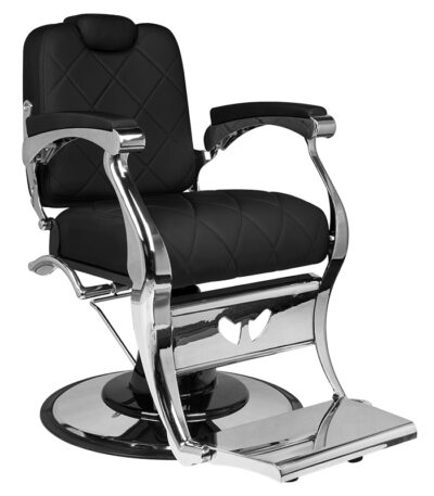 Fauteuil De Barbier Gabbiano Dario Noir