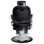 Fauteuil De Barbier Gabbiano Ernesto Noir 4