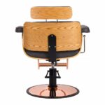 Fauteuil De Barbier Gabbiano Florence Avec Appui-Tête Noir Réglable 2