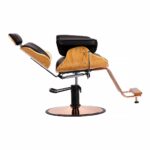 Fauteuil De Barbier Gabbiano Florence Avec Appui-Tête Noir Réglable 4