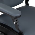 Fauteuil De Barbier Gabbiano Francesco Black Graphite 5
