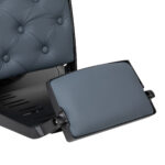 Fauteuil De Barbier Gabbiano Francesco Black Graphite 8