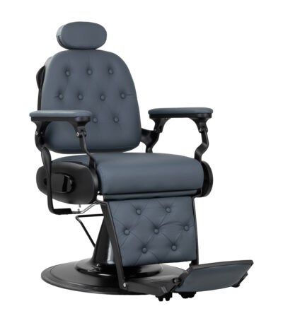 Fauteuil De Barbier Gabbiano Francesco Black Graphite