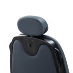 Fauteuil De Barbier Gabbiano Francesco En Graphite Avec Cadre Noir Brossé 6