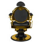 Fauteuil De Barbier Gabbiano Giulio Gold Black 2