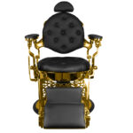 Fauteuil De Barbier Gabbiano Giulio Gold Black 3