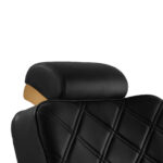 Fauteuil De Barbier Gabbiano Leonardo Or Noir 5