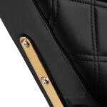 Fauteuil De Barbier Gabbiano Leonardo Or Noir 12