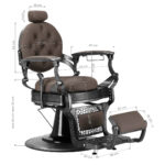 Fauteuil De Barbier Gabbiano Niccolo Brown 15
