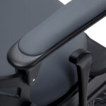 Fauteuil De Barbier Gabbiano Niccolo Graphite Sans Boutons 8