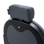 Fauteuil De Barbier Gabbiano Niccolo Graphite Sans Boutons 15