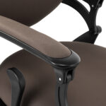 Fauteuil De Barbier Gabbiano Niccolo Marron Sans Boutons 8