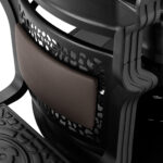 Fauteuil De Barbier Gabbiano Niccolo Marron Sans Boutons 10