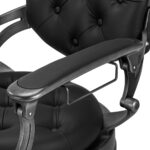 Fauteuil De Barbier Gabbiano Niccolo Noir 9