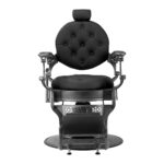 Fauteuil De Barbier Gabbiano Niccolo Noir 1