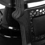 Fauteuil De Barbier Gabbiano Niccolo Noir Sans Boutons 10