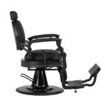 Fauteuil De Barbier Gabbiano Niccolo Noir Sans Boutons 3