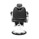 Fauteuil De Barbier Gabbiano Noir Style Moto 5