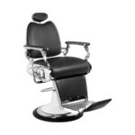 Fauteuil De Barbier Gabbiano Noir Style Moto