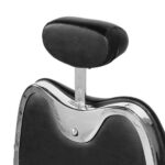 Fauteuil De Barbier Gabbiano Noir Style Moto 4