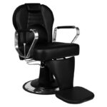 Fauteuil De Barbier Gabbiano Noir Tiziano