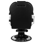 Fauteuil De Barbier Gabbiano Noir Tiziano 4