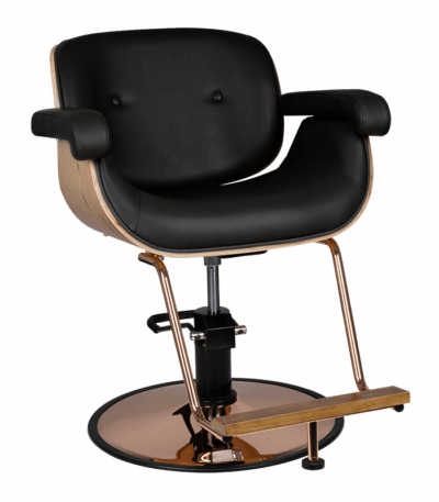 Fauteuil De Barbier Gabbiano Noir Venice