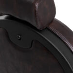 Fauteuil De Barbier Gabbiano Président Brown 15