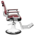 Fauteuil De Barbier Gabbiano Style Moto Bordeaux 1