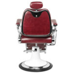 Fauteuil De Barbier Gabbiano Style Moto Bordeaux 4