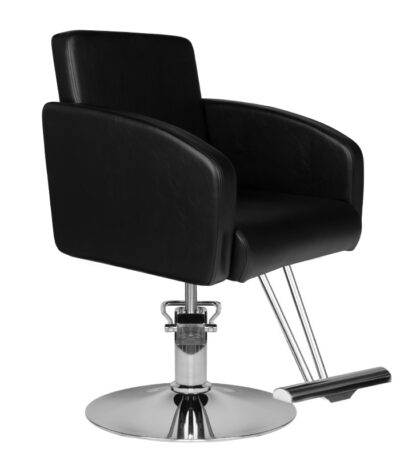 Fauteuil De Barbier Hs40 Noir Avec Système Capillaire