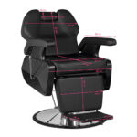 Fauteuil De Barbier Noir À New York Pour Système Capillaire 6