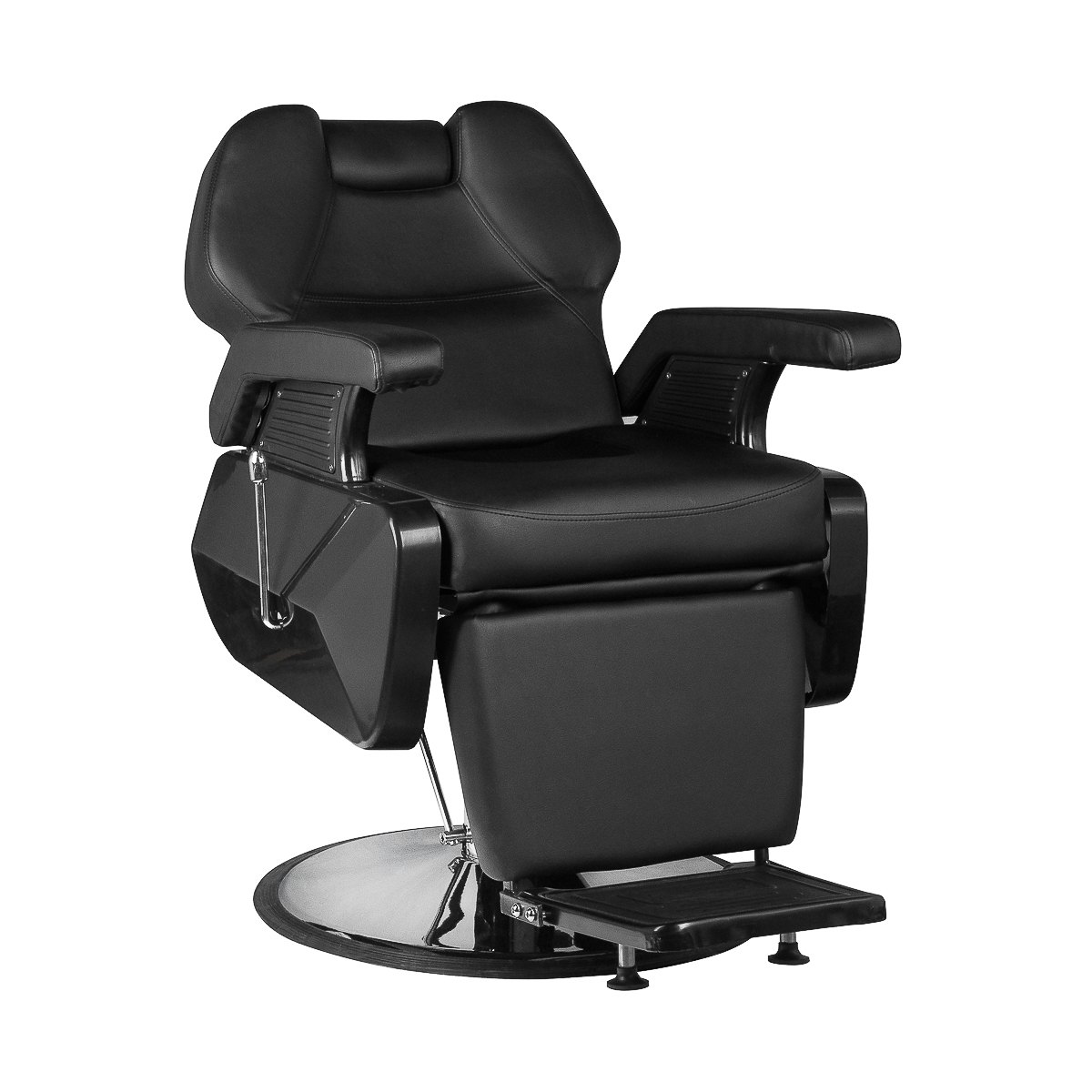 Fauteuil De Barbier Noir À New York Pour Système Capillaire Fauteuil De Barbier Noir À New York Pour Système Capillaire
