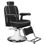 Fauteuil De Barbier Noir Gabbiano Amadeo