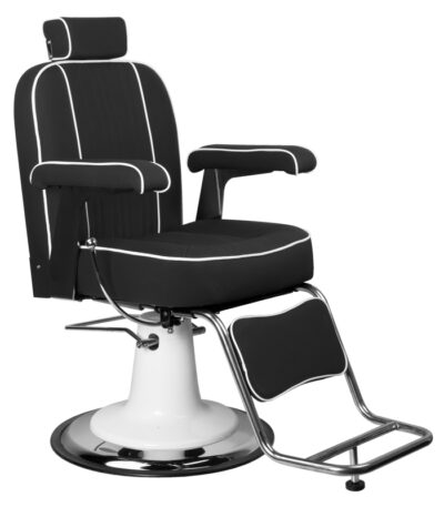 Fauteuil De Barbier Noir Gabbiano Amadeo
