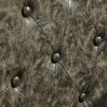 Fauteuil De Barbier Président Vieux Cuir Vert 9