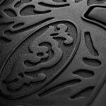 Fauteuil De Barbier Président Vieux Cuir Vert 12