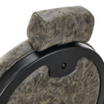 Fauteuil De Barbier Président Vieux Cuir Vert 16