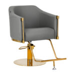 Fauteuil De Coiffure Burgos Gold Gray