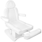 Fauteuil De Coiffure Électrique Azzurro 708A 4 Strong, Blanc Chauffant. – Image 5