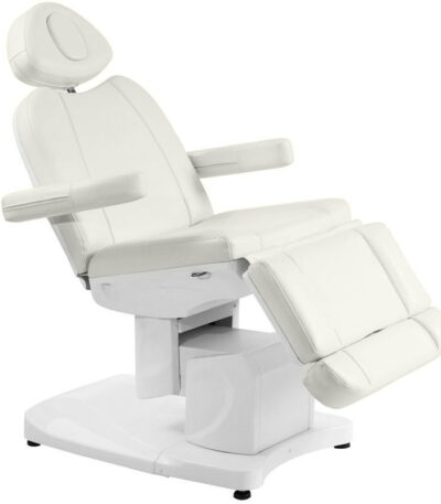 Fauteuil De Coiffure Électrique Azzurro 708A 4 Strong. Blanc
